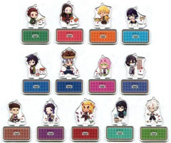 Mitsuri Kanroji, etc. Demon Slayer: Kimetsu no Yaiba the Movie: Mugen Train Acrylic Stand Mascot Autumn Harvest Festival LAWSON Limited All 13 Types Set Key Ring [USED]