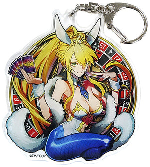 Ruler/Artoria Pendragon Royal Bunny Fate/Grand Order Command Code Command Code Trading Acrylic Key Chain Vol.3 Winter Caravan Online 2021 Limited Key Chain [USED]