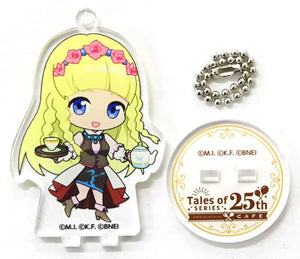 Shirley Fennes Tales of Legendia Tales of Series 25th Anniversary Trading Acrylic Stand Key Chain Group A animatecafe Business Trip Version Limited Key Chain [USED]