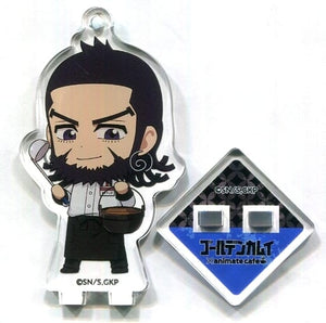 Kiroranke Golden Kamuy Trading Acrylic Key Chains animate cafe Limited Key Chain [USED]