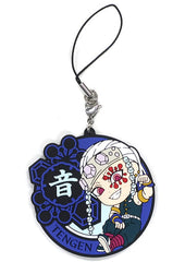 Tengen Uzui Demon Slayer: Kimetsu no Yaiba Ichiban Kuji 4 Dareyorimo Kyojin na Yaiba to Nare Kyun Chara Rubber Strap Kyun Chara Illustrations Prize J Key Chain [USED]