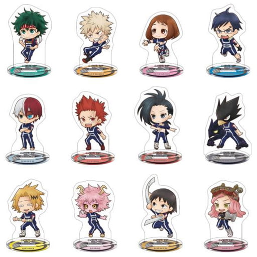 My Hero Academia Izuku Midoriya & Others Acrylic Stand Puchitto Collection All 12 Types Set Acrylic Stands [USED]