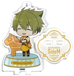 Tsubasa Kashiwagi THE IDOLM@STER SideM Trading Acrylic Stand Key Chain Sweetie Wonderland Ver. Group A animate cafe Limited Key Chain [USED]