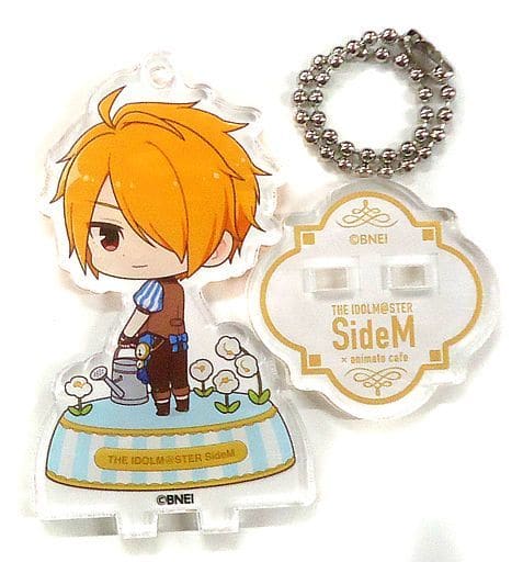 Kazuki Tsukumo THE IDOLM@STER SideM Trading Acrylic Stand Key Chain Sweetie Wonderland Ver. Group B animate cafe Limited Key Chain [USED]