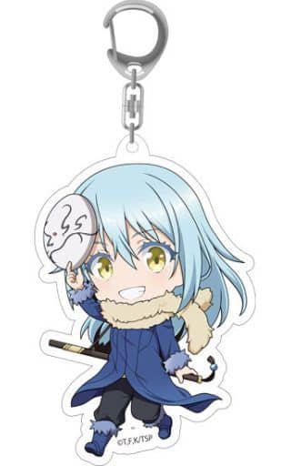 Rimuru Tempest That Time I Got Reincarnated as a Slime Nendoroid Plus Deka Acrylic Key Chain Key Chain [USED]