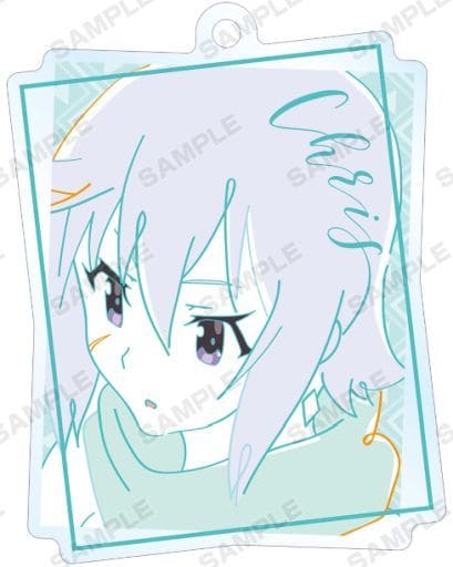 Chris KonoSuba God's Blessing on this Wonderful World! Lette-Graph Trading Acrylic Key Chain Key Chain [USED]