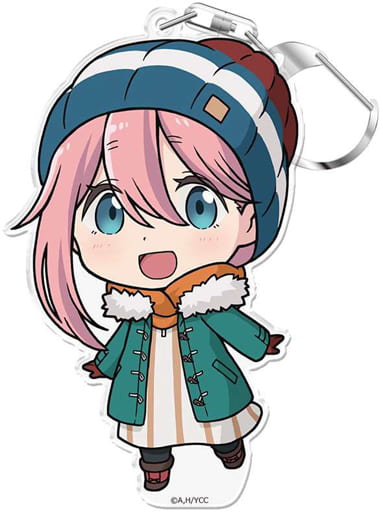 Nadeshiko Kagamihara Laid-Back Camp Season 2 Punicolle! Key Chain with Stand Key Chain [USED]