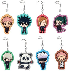 Megumi Fushiguro, etc. Jujutsu Kaisen Chokokawa Acrylic Strap All 8 Types Set Key Chain [USED]