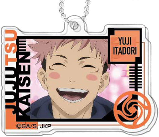 Yuji Itadori A Jujutsu Kaisen Decofla Acrylic Key Chain A Key Chain [USED]