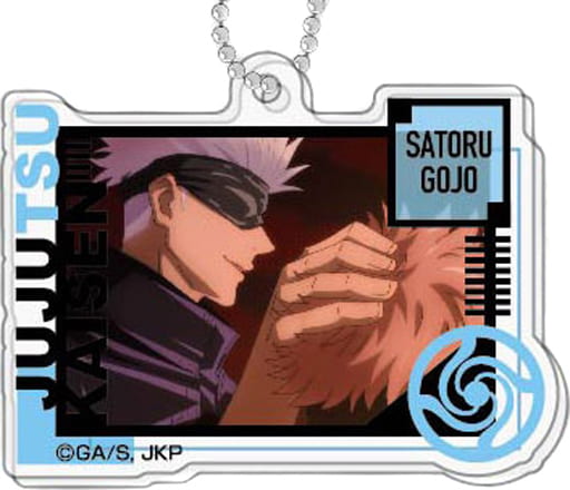 Satoru Gojo A Jujutsu Kaisen Decofla Acrylic Key Chain C Key Chain [USED]