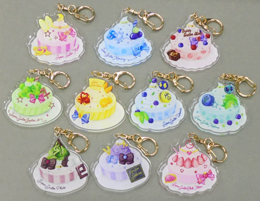 Super Sailor Mars, etc. Sailor Moon Eternal The Movie Sweets Acrylic Charm All 10 Types Set Charm [USED]