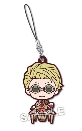 Kento Nanami Jujutsu Kaisen Nitotan Ending Rubber Mascot Key Chain [USED]