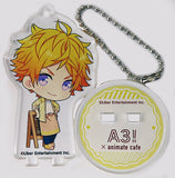 Tenma Sumeragi A3! Trading Acrylic Stand Key Chain Summer Group Ver. animatecafe Business Trip Version Limited Key Chain [USED]