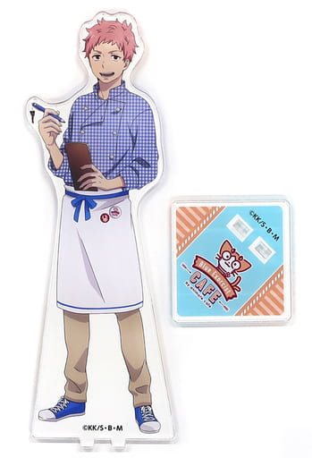 Renzo Shima Blue Exorcist Big Acrylic Stand animate cafe Limited Acrylic Stands [USED]