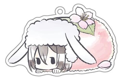 Fodor D Bungo Stray Dogs Retro Chikku Acrylic Key Chain Haru Usagi Ver. Key Chain [USED]