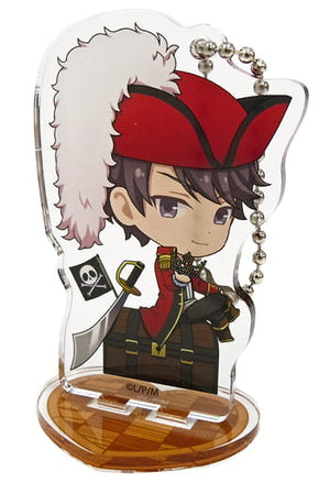 Zen Japan Limited Design Mr Love: Queen's Choice Trading Acrylic Stand Key Chain animate cafe Limited Key Chain [USED]