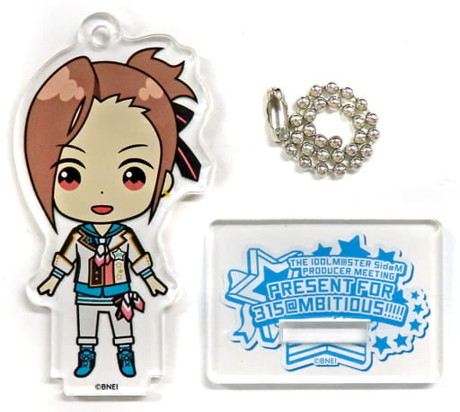 Minori Watanabe THE IDOLM@STER SideM Official Trading Acrylic Stand Key Chain A Producer Meeting Present For 315＠Mbitious!!!!! Limited Key Chain [USED]