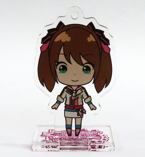 Saki Mizushima THE IDOLM@STER SideM Official Trading Acrylic Stand Key Chain B Producer Meeting Present For 315＠Mbitious!!!!! Limited Key Chain [USED]