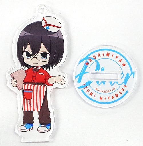 Izumi Miyamura Long Hair Version Horimiya Trading Acrylic Stand Key Chain Diner Key Chain [USED]