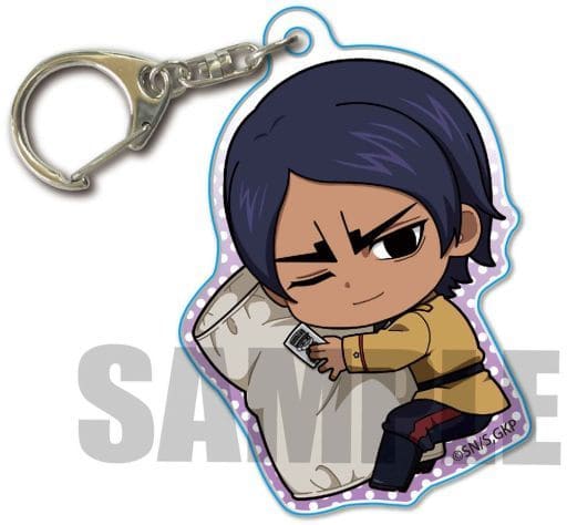 Ensign Koito Golden Kamuy Gyugyutto Acrylic Key Chain Good Night Ver. Key Chain [USED]