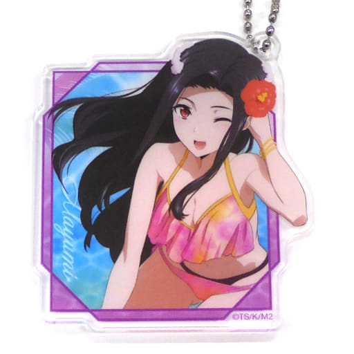 Mayumi Saegusa The Irregular at Magic High School: Visitor Arc Acrylic Key Chain Collection Kadokawa Light Novel Expo 2020 Commemoration Fair in Dash Store Limited Key Chain [USED]