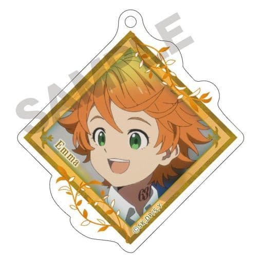 Emma C The Promised Neverland Trading Acrylic Key Chains Key Chain [USED]