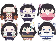 Nezuko Kamado, etc. Demon Slayer: Kimetsu no Yaiba Fluffy Kororin 5 All 6 Types Set Key Ring [USED]