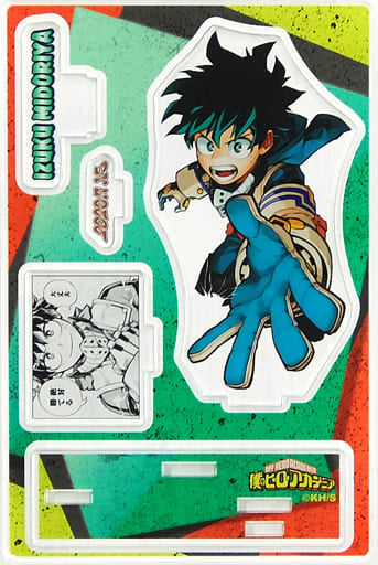 My Hero Academia Izuku Midoriya Famous Scene Diorama figure Acrylic Stands [USED]