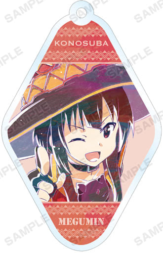 Megumin KonoSuba God's Blessing on this Wonderful World! Ani-Art Trading Acrylic Key Chain Part 2 Key Chain [USED]