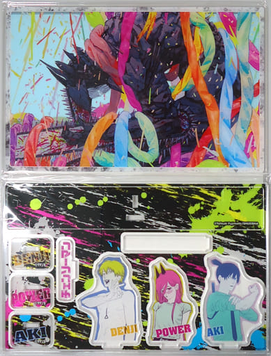 Chainsaw Man Denji & Others Acrylic Stand and Acrylic Figure Acrylic Stands [USED]
