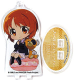 Miho Nishizumi GIRLS und PANZER das Finale Trading Acrylic Stand Key Chain animate cafe Limited Key Chain [USED]