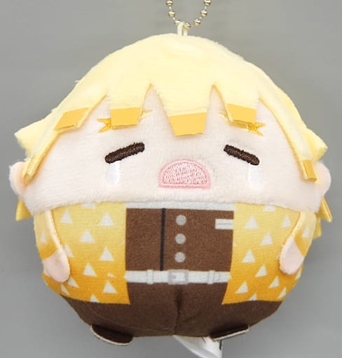 Zenitsu Agatsuma Shikishuku Ver. Demon Slayer: Kimetsu no Yaiba Fuwakororin 003 Max Limited Online Shop Limited Box Purchase Privilege Key Chain [USED]