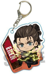 Ellen Yeager Attack on Titan Action Series Acrylic Key Chain Key Chain [USED]