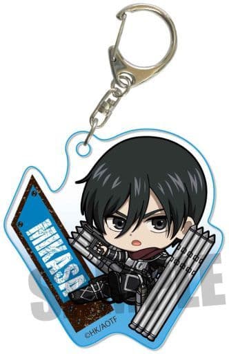 Mikasa Ackerman Attack on Titan Action Series Acrylic Key Chain Key Chain [USED]