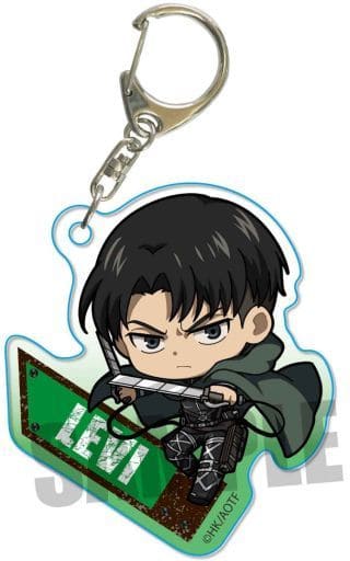 Levi Ackerman Attack on Titan Action Series Key Chain [USED]