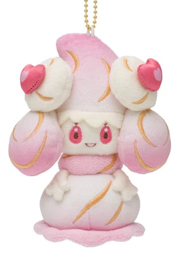 Alcremie Ruby Mix Pokemon Pokemon Mysterious Tea Party Mascot Pokemon Center Limited Key Chain [USED]