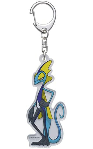 Inteleon Pokemon Keychain Pokemon Center Limited Key Chain [USED]