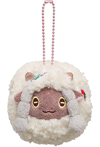 Wooloo Play Egg Pokemon Mascot Happy Easter Basket Pokemon Center Limited Key Chain [USED]