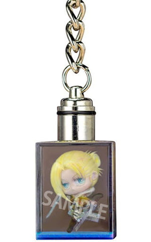 Annie Leonhart Attack on Titan Trading Full Color 3D Crystal Key Chain A Ver. Key Chain [USED]