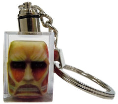 Titan Secret Attack on Titan Trading Full Color 3D Crystal Key Chain A Ver. Key Chain [USED]