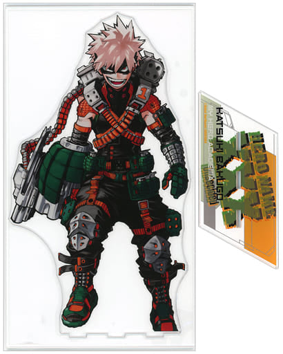 My Hero Academia Katsuki Bakugo Vol.2 Acrylic MEGA Figure Jump Characters Store Limited Acrylic Stands [USED]