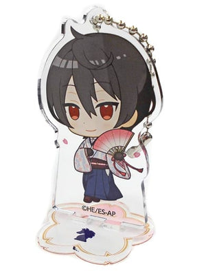 Ritsu Sakuma Ensemble Stars! Trading Acrylic Stand Key Chain Sakura Ver. Group B animatecafe 2nd Edition Limited Key Chain [USED]