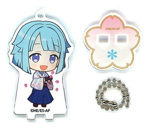 Hajime Shino Ensemble Stars! Trading Acrylic Stand Key Chain Sakura Ver. Group B animatecafe 2nd Edition Limited Key Chain [USED]