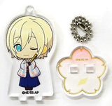 Eichi Tenshouin Ensemble Stars! Trading Acrylic Stand Key Chain Sakura Ver. animatecafe 2nd Edition Limited Key Chain [USED]