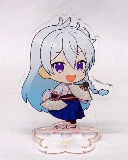 Wataru Hibiki Ensemble Stars! Trading Acrylic Stand Key Chain Sakura Ver. animatecafe 2nd Edition Limited Key Chain [USED]