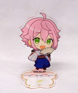 Touri Himemiya Ensemble Stars! Trading Acrylic Stand Key Chain Sakura Ver. animatecafe 2nd Edition Limited Key Chain [USED]