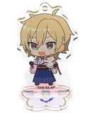 Kaoru Hakaze Ensemble Stars! Trading Acrylic Stand Key Chain Sakura Ver. animatecafe 2nd Edition Limited Key Chain [USED]