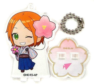 Hinata Aoi Ensemble Stars! Trading Acrylic Stand Key Chain Sakura Ver. animatecafe 2nd Edition Limited Key Chain [USED]