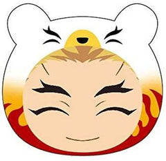 Kyojuro Rengoku Demon Slayer: Kimetsu no Yaiba Anizukin 4th Key Ring [USED]