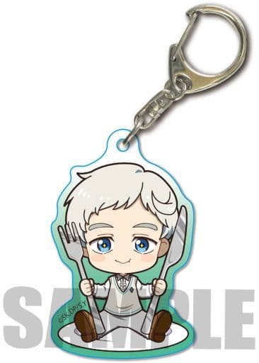 Norman The Promised Neverland Gochichara Acrylic Key Chain Key Chain [USED]